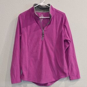 Fleece Pull Over Qtr Zip Women's Sz Medium